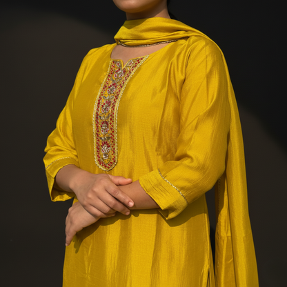 Sunshine Yellow Kurta Set